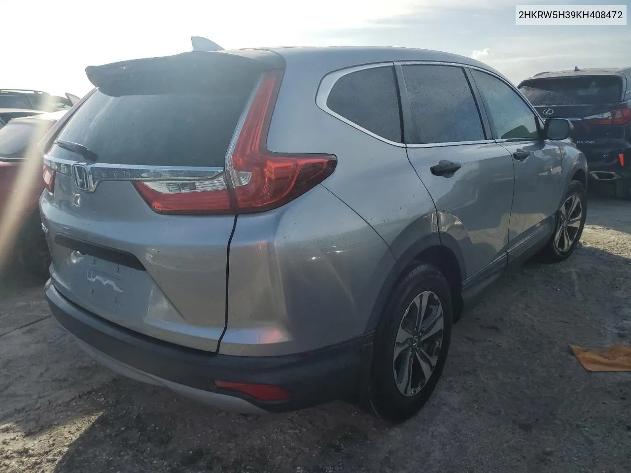 2HKRW5H39KH408472 2019 Honda Cr-V Lx