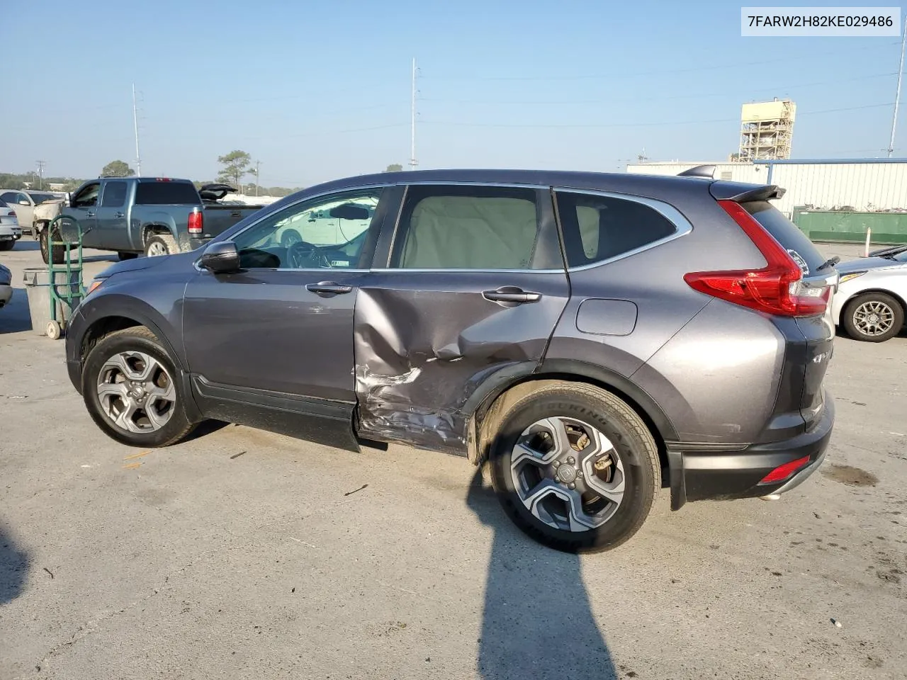 2019 Honda Cr-V Exl VIN: 7FARW2H82KE029486 Lot: 75424944