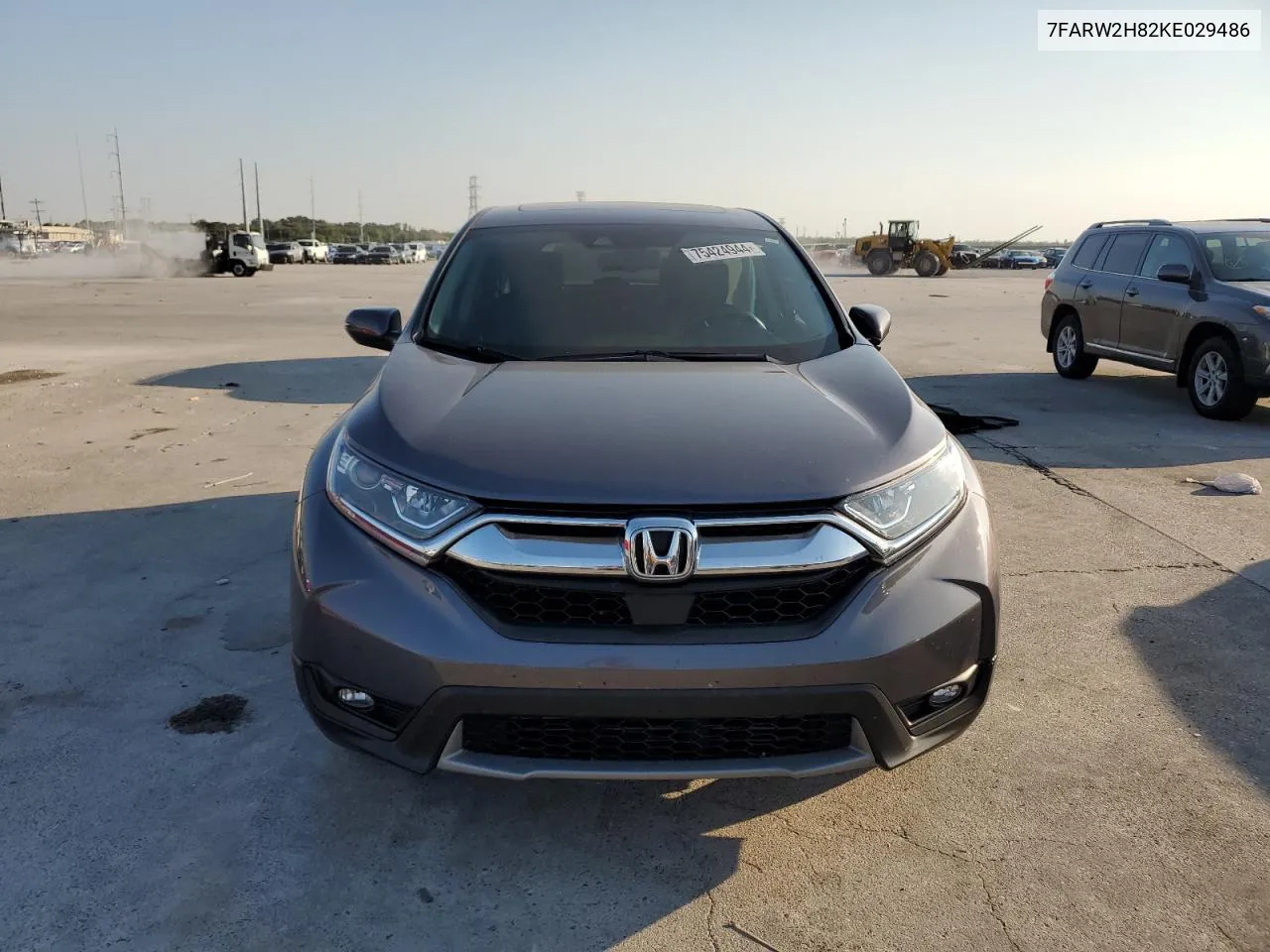 2019 Honda Cr-V Exl VIN: 7FARW2H82KE029486 Lot: 75424944