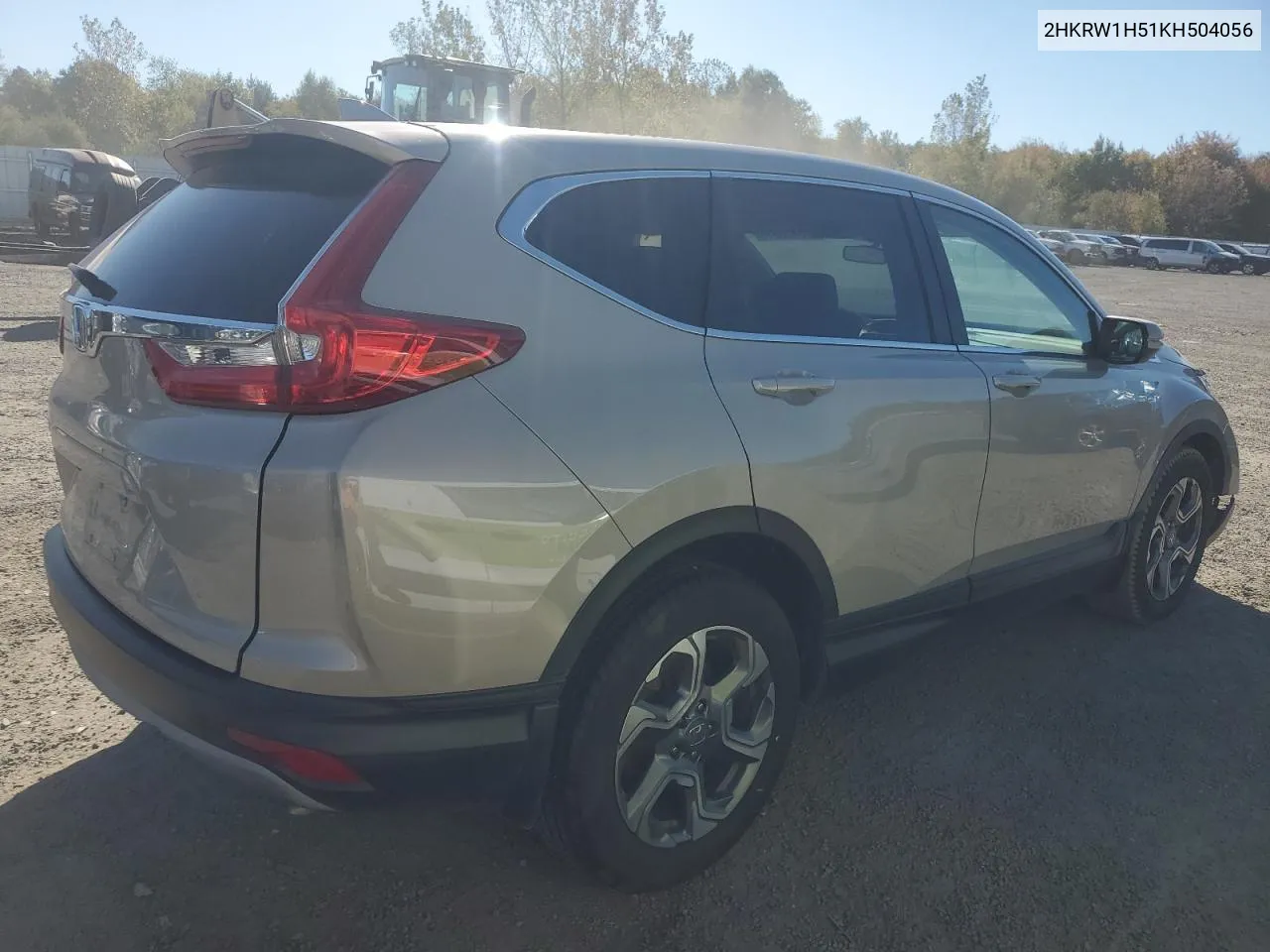 2019 Honda Cr-V Ex VIN: 2HKRW1H51KH504056 Lot: 75455314