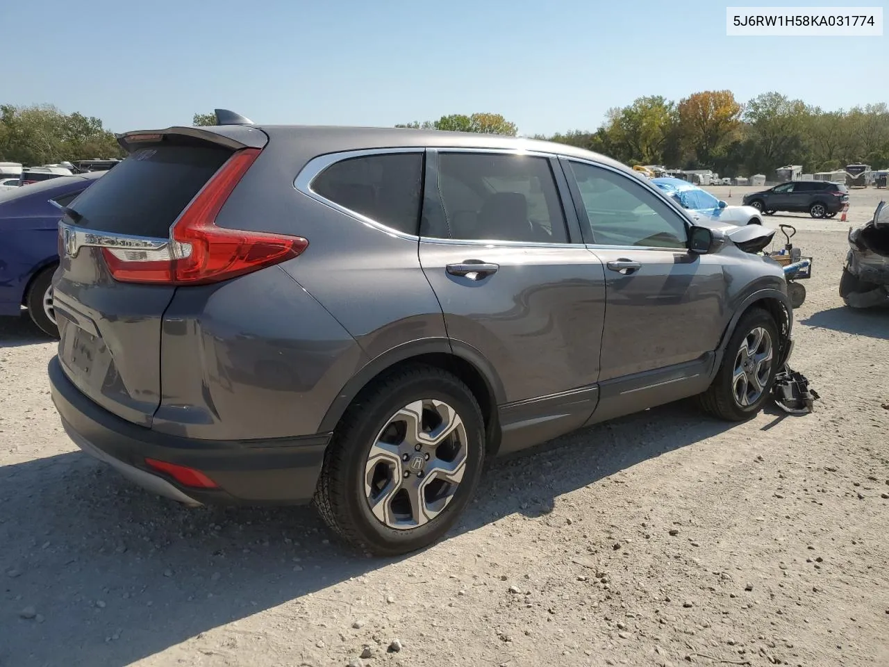 2019 Honda Cr-V Ex VIN: 5J6RW1H58KA031774 Lot: 75477944