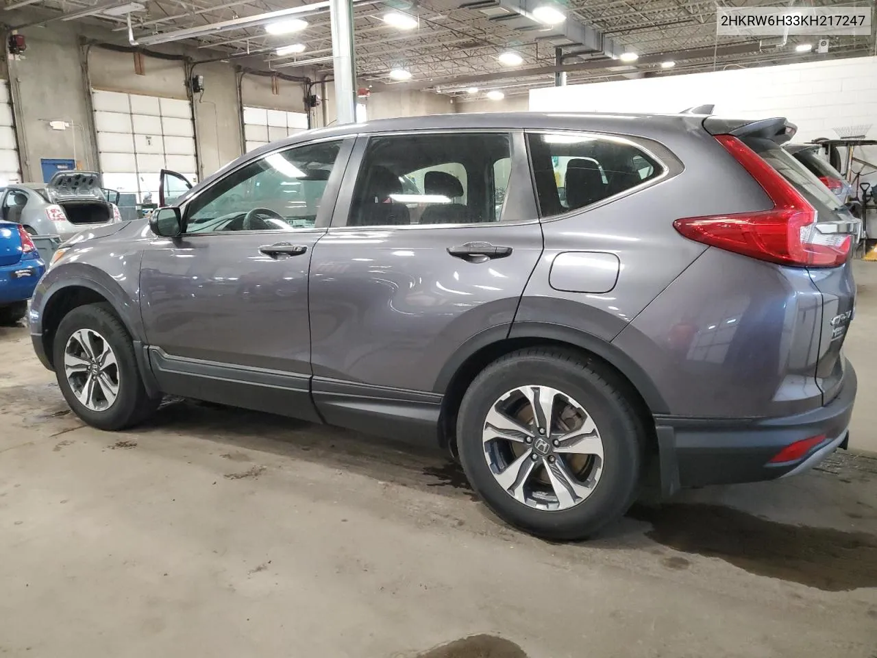 2019 Honda Cr-V Lx VIN: 2HKRW6H33KH217247 Lot: 75511994