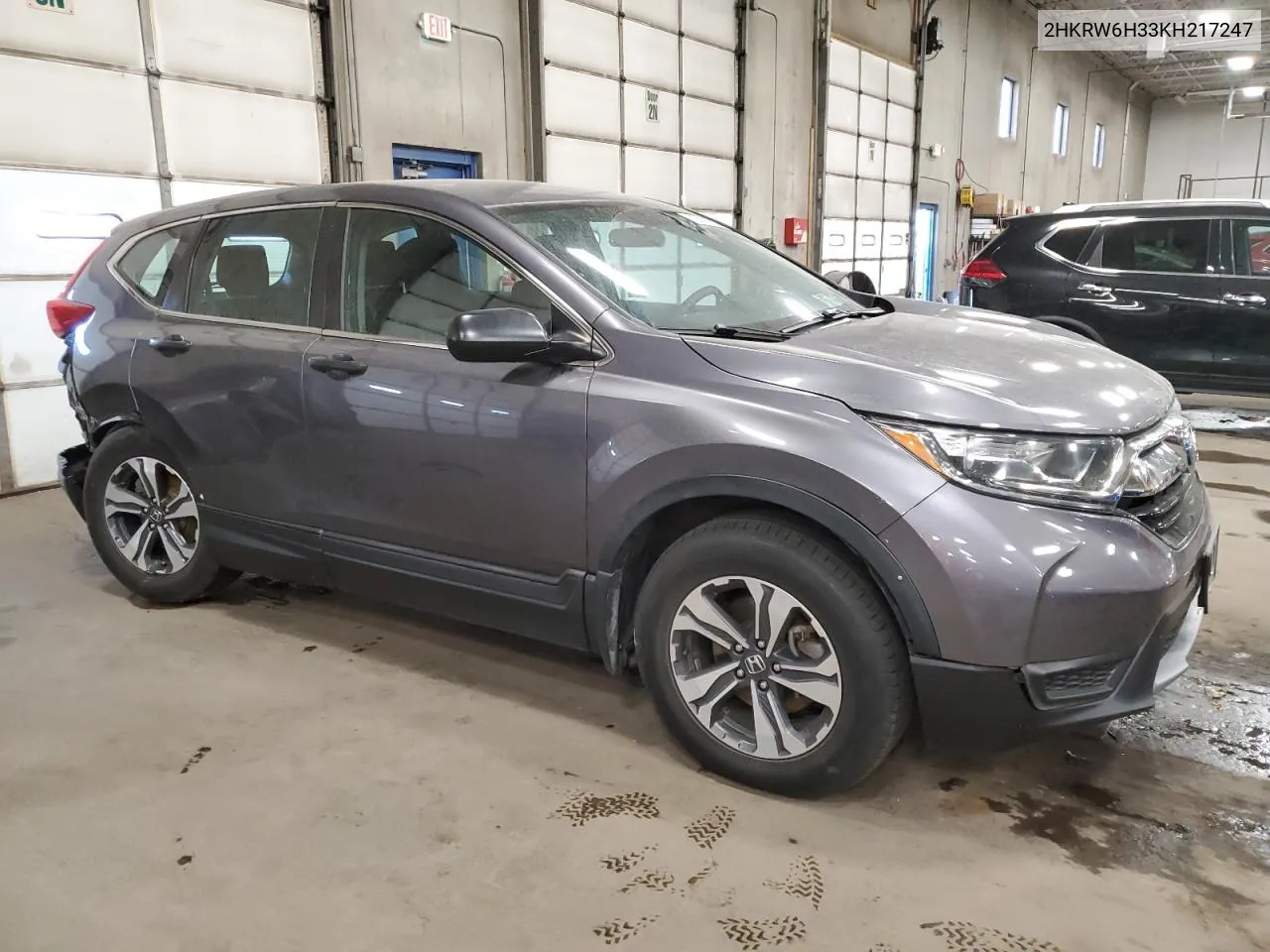 2019 Honda Cr-V Lx VIN: 2HKRW6H33KH217247 Lot: 75511994