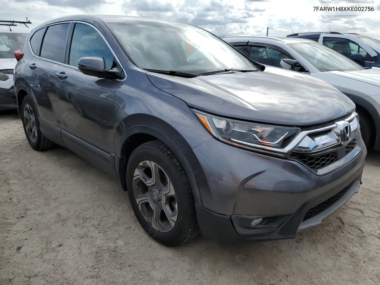 2019 Honda Cr-V Exl VIN: 7FARW1H8XKE002756 Lot: 75522434