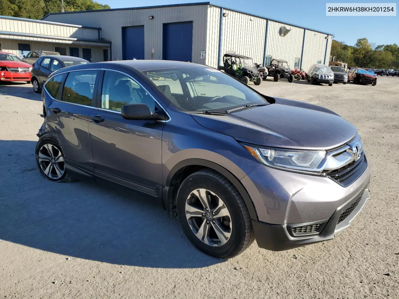 2019 Honda Cr-V Lx VIN: 2HKRW6H38KH201254 Lot: 75667584