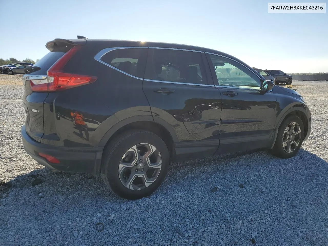 2019 Honda Cr-V Exl VIN: 7FARW2H8XKE043216 Lot: 75775354