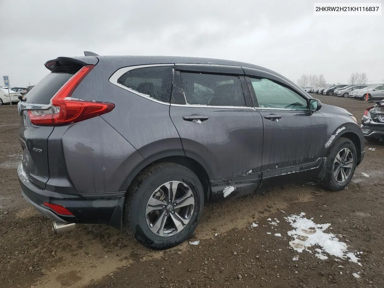 2019 Honda Cr-V Lx VIN: 2HKRW2H21KH116837 Lot: 75793424