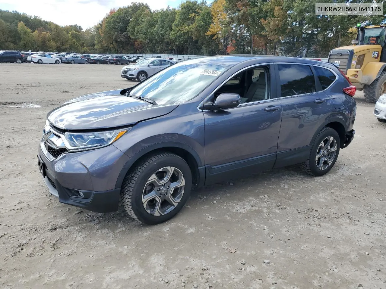 2019 Honda Cr-V Ex VIN: 2HKRW2H56KH641175 Lot: 75845164