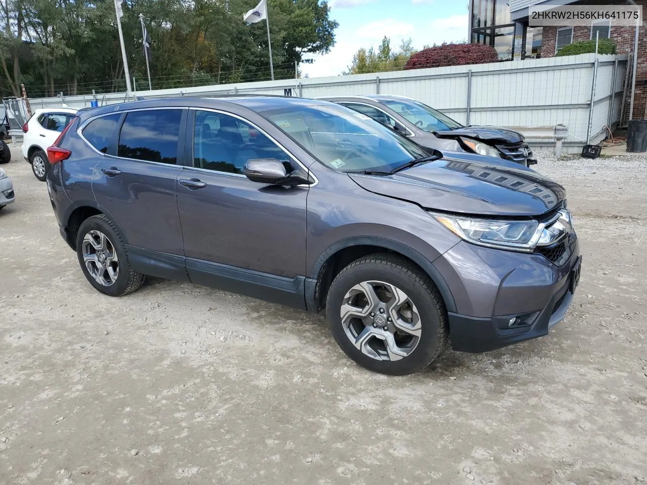 2019 Honda Cr-V Ex VIN: 2HKRW2H56KH641175 Lot: 75845164