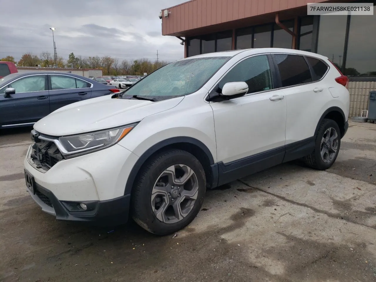 2019 Honda Cr-V Ex VIN: 7FARW2H58KE021138 Lot: 75873474