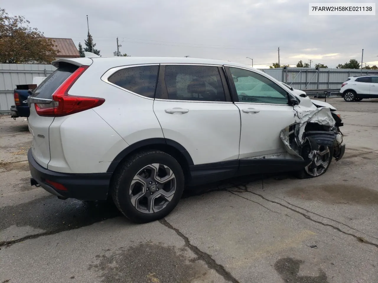 2019 Honda Cr-V Ex VIN: 7FARW2H58KE021138 Lot: 75873474