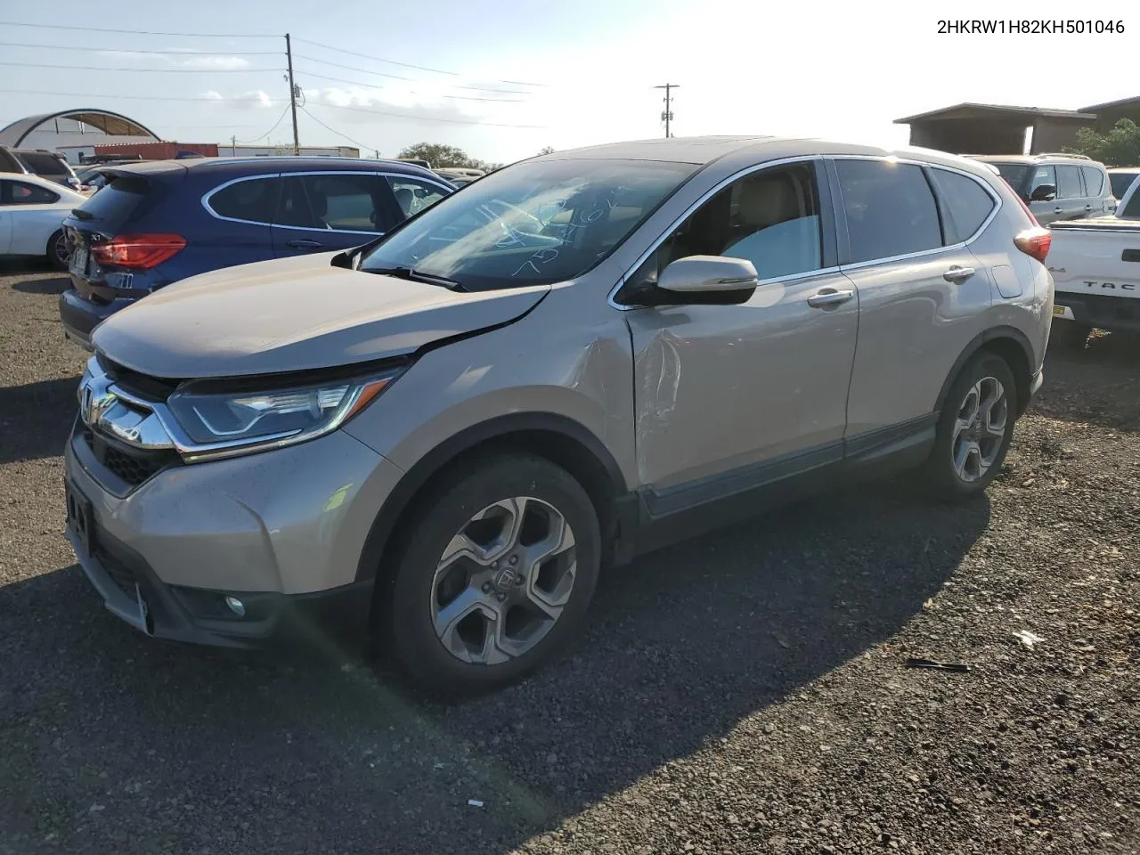 2019 Honda Cr-V Exl VIN: 2HKRW1H82KH501046 Lot: 75946244