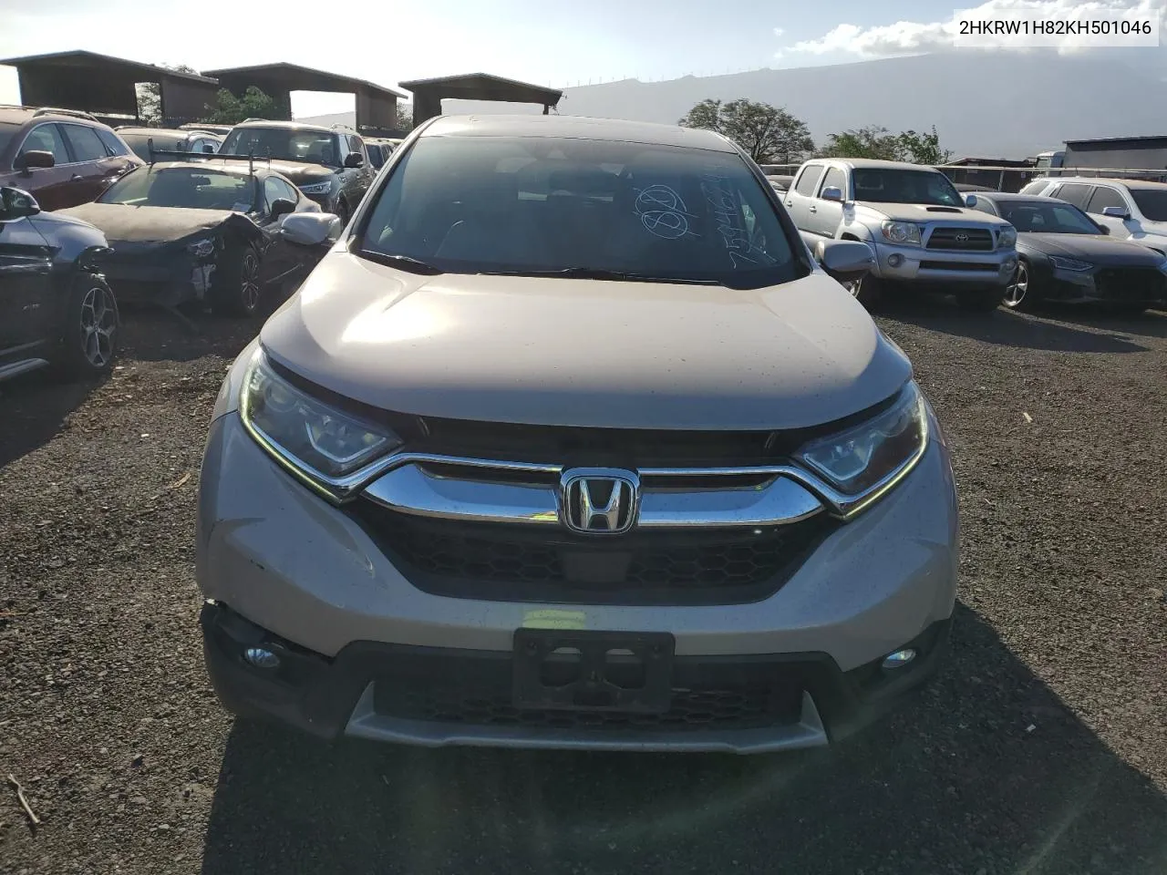 2019 Honda Cr-V Exl VIN: 2HKRW1H82KH501046 Lot: 75946244