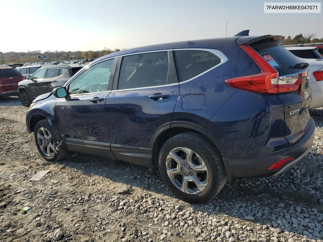 2019 Honda Cr-V Exl VIN: 7FARW2H88KE047071 Lot: 76040394