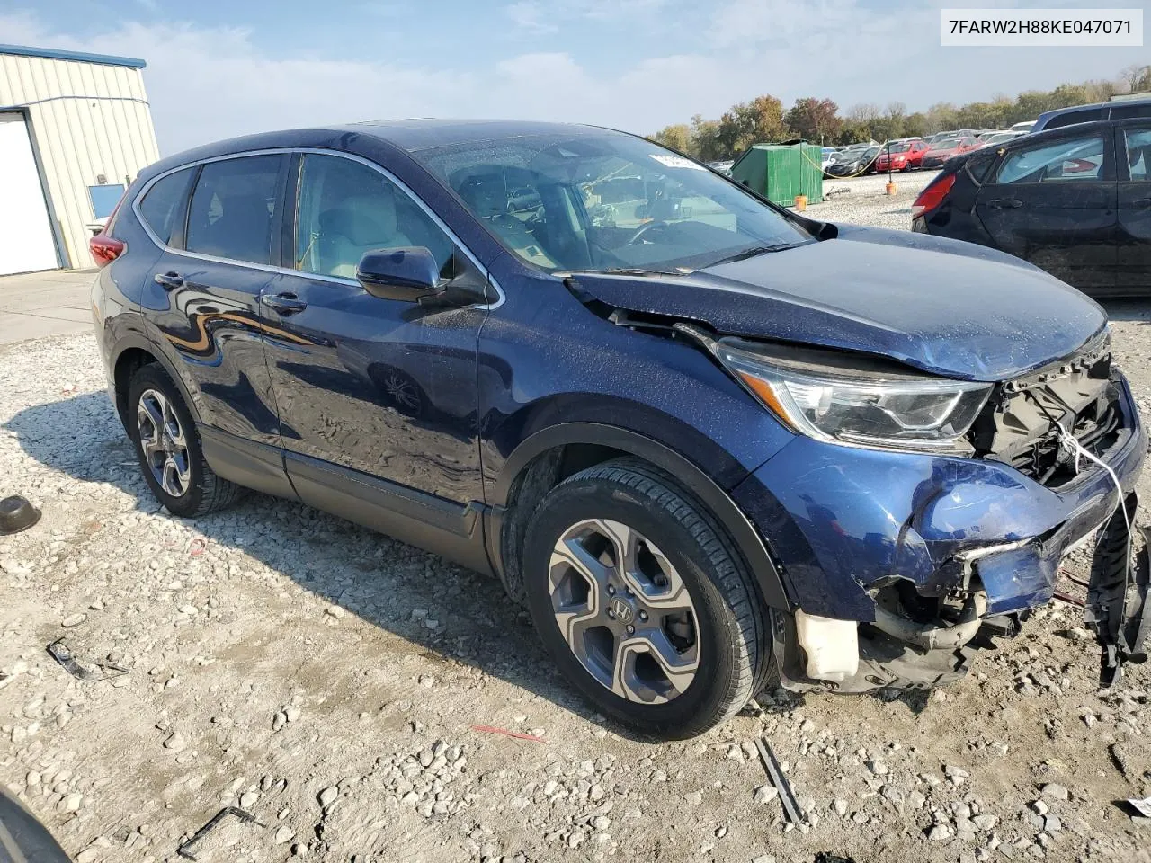 2019 Honda Cr-V Exl VIN: 7FARW2H88KE047071 Lot: 76040394