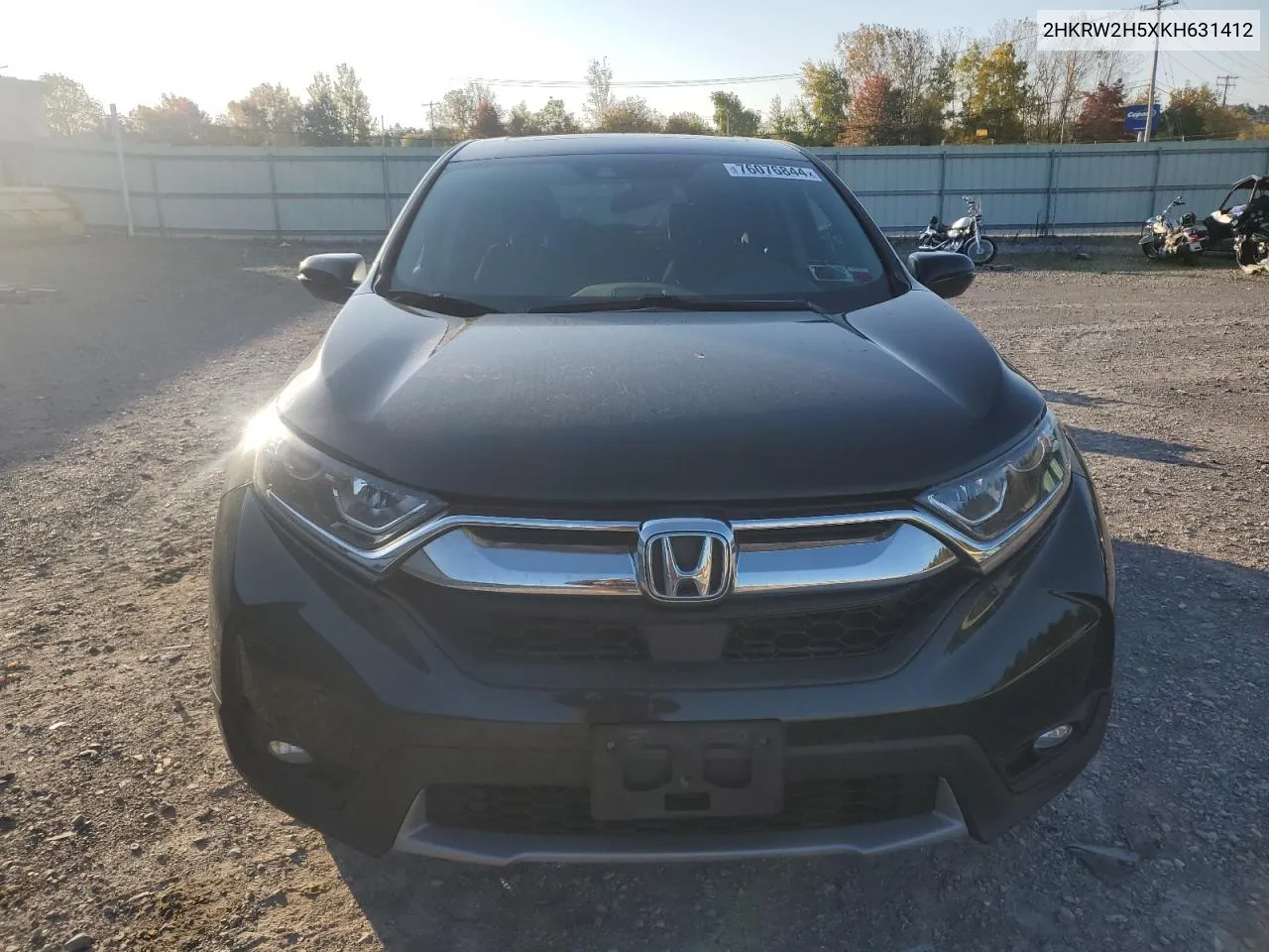 2019 Honda Cr-V Ex VIN: 2HKRW2H5XKH631412 Lot: 76076844