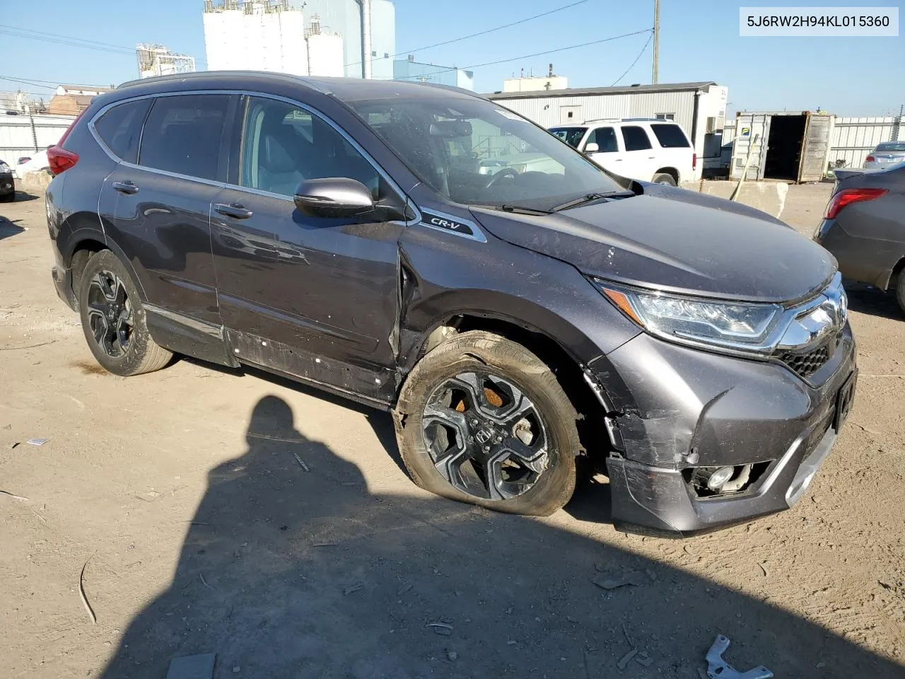 2019 Honda Cr-V Touring VIN: 5J6RW2H94KL015360 Lot: 76107534