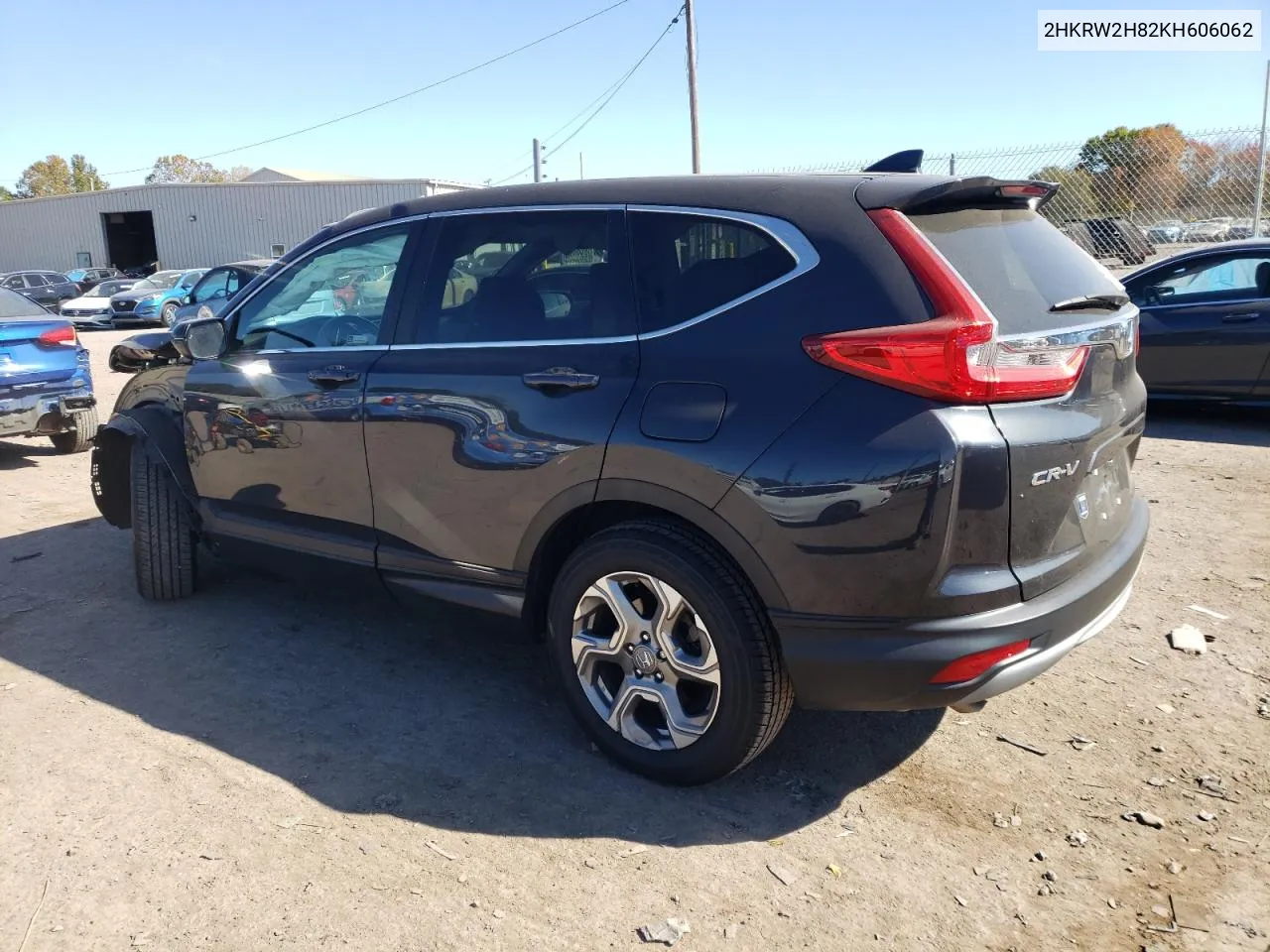 2019 Honda Cr-V Exl VIN: 2HKRW2H82KH606062 Lot: 76124794