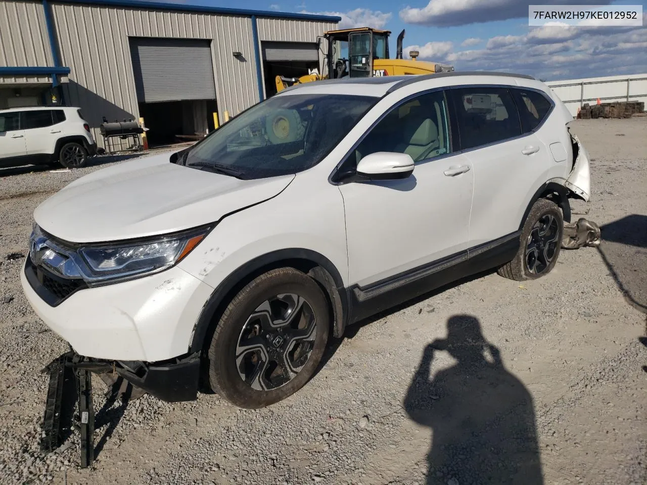 2019 Honda Cr-V Touring VIN: 7FARW2H97KE012952 Lot: 76170264