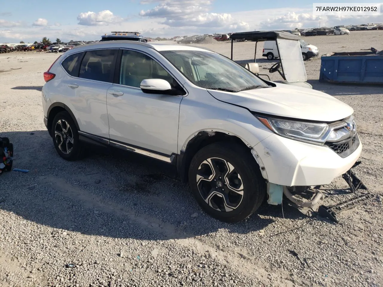 2019 Honda Cr-V Touring VIN: 7FARW2H97KE012952 Lot: 76170264