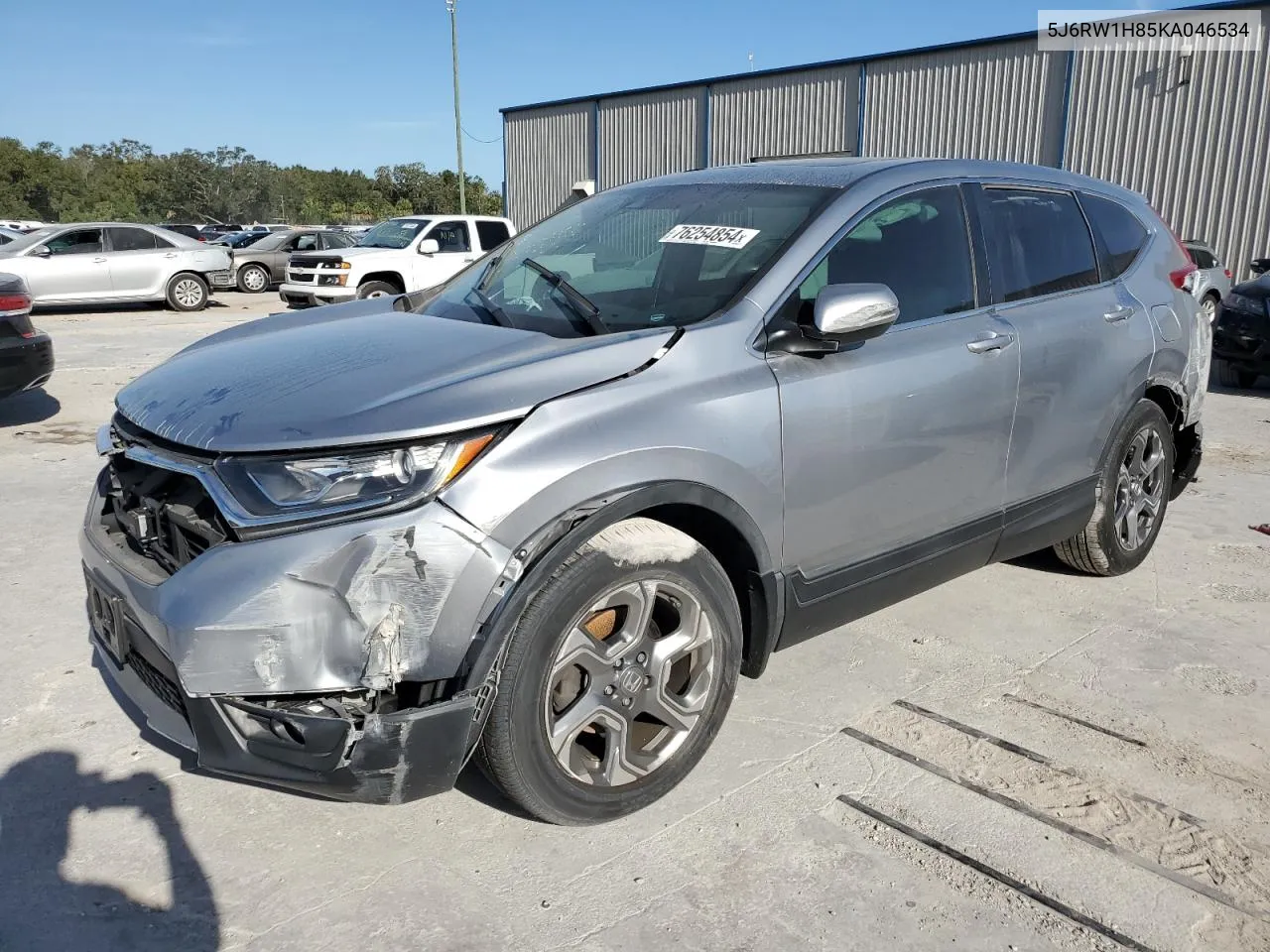 2019 Honda Cr-V Exl VIN: 5J6RW1H85KA046534 Lot: 76254854