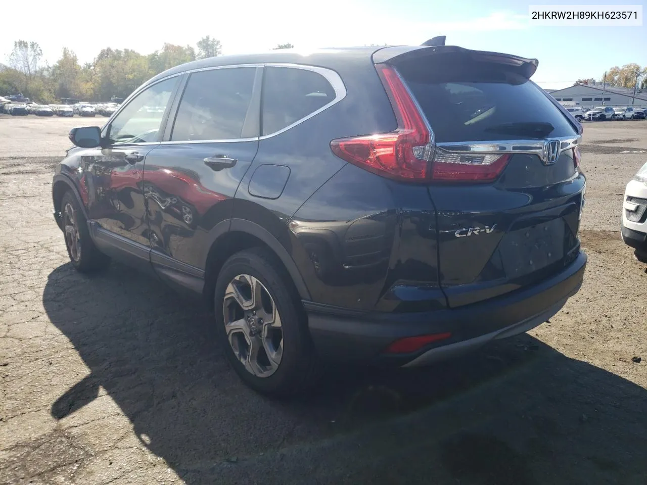 2019 Honda Cr-V Exl VIN: 2HKRW2H89KH623571 Lot: 76279374