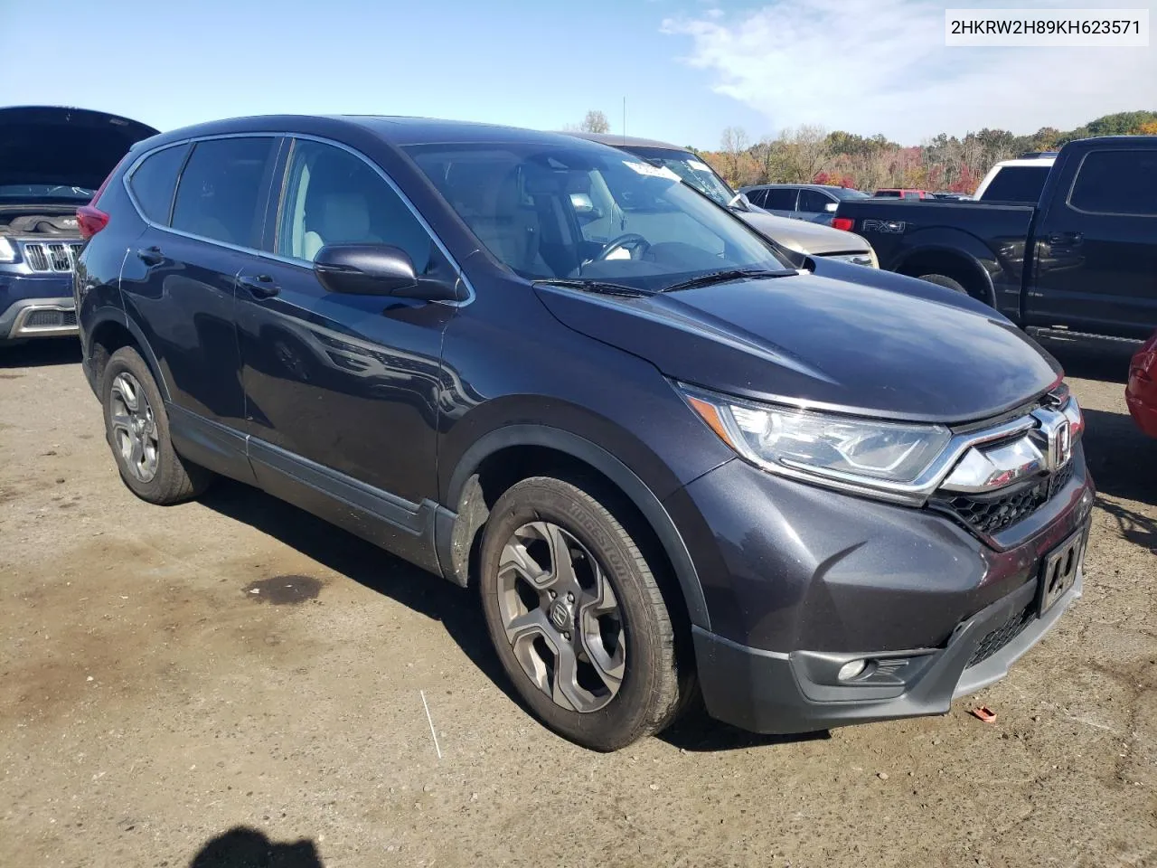 2HKRW2H89KH623571 2019 Honda Cr-V Exl