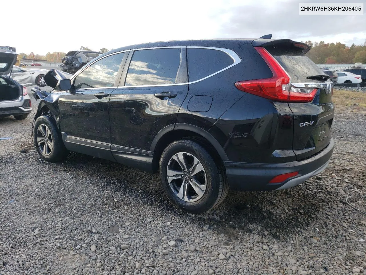 2019 Honda Cr-V Lx VIN: 2HKRW6H36KH206405 Lot: 76298704