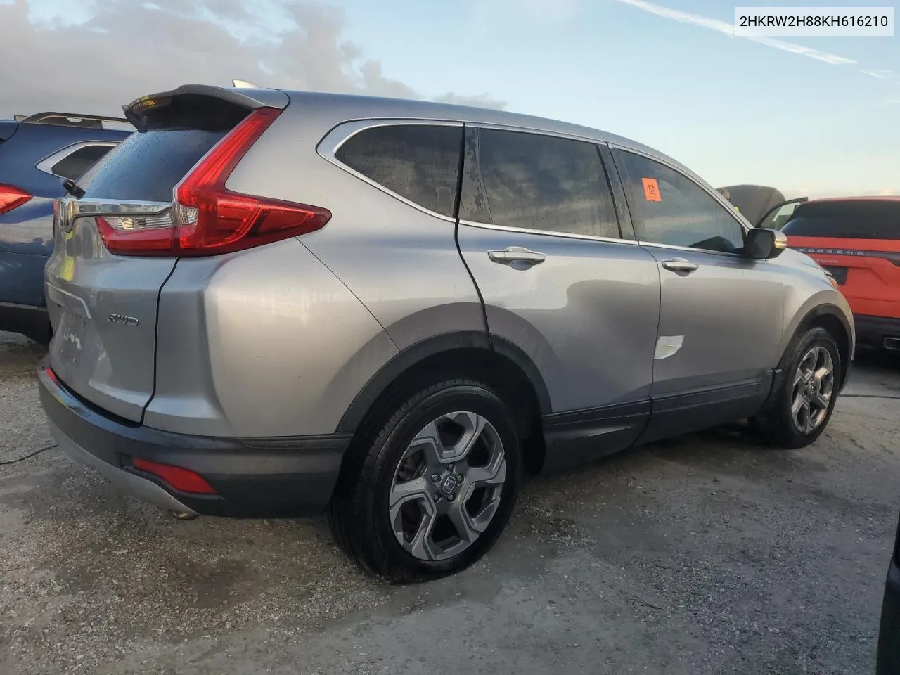 2019 Honda Cr-V Exl VIN: 2HKRW2H88KH616210 Lot: 76319924