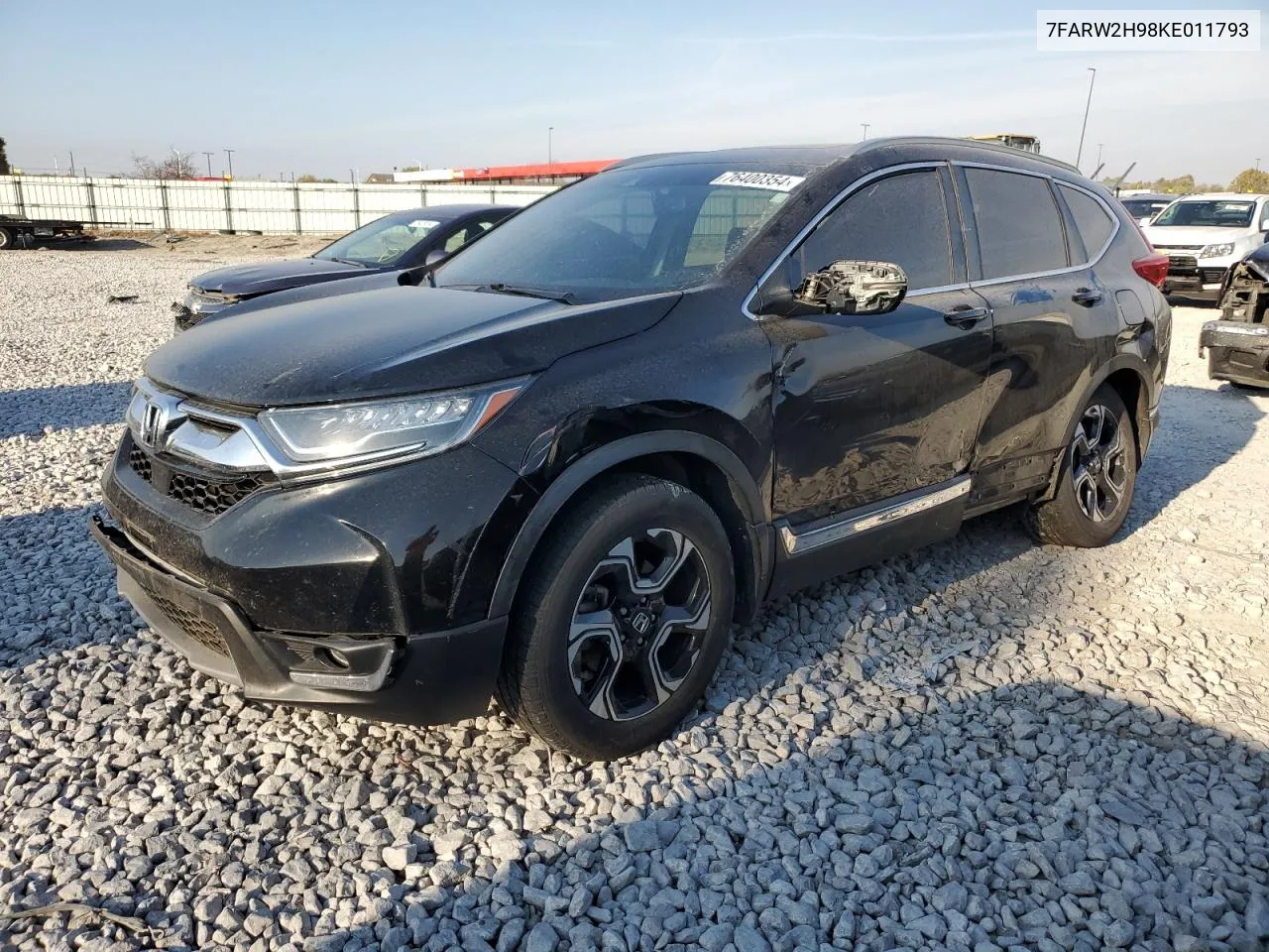 2019 Honda Cr-V Touring VIN: 7FARW2H98KE011793 Lot: 76400354