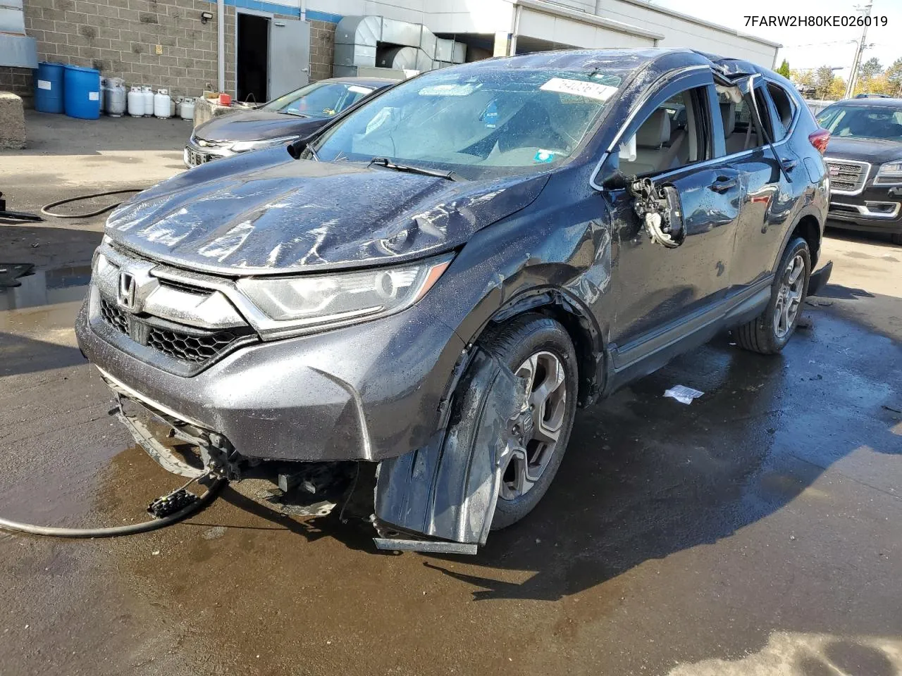 2019 Honda Cr-V Exl VIN: 7FARW2H80KE026019 Lot: 76403614