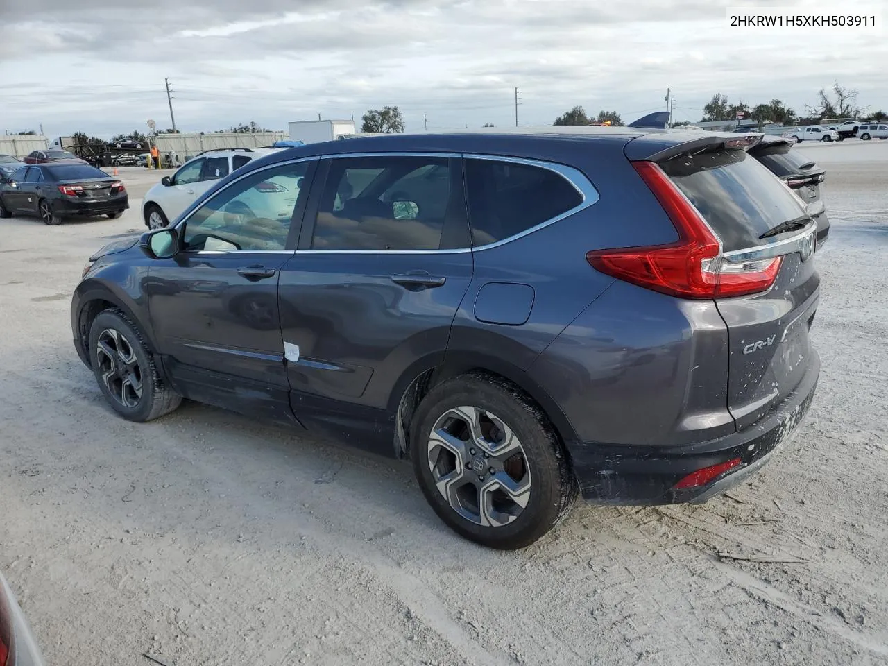 2019 Honda Cr-V Ex VIN: 2HKRW1H5XKH503911 Lot: 76473934