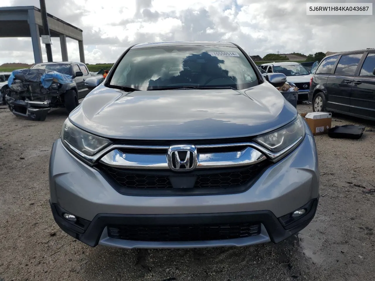 5J6RW1H84KA043687 2019 Honda Cr-V Exl