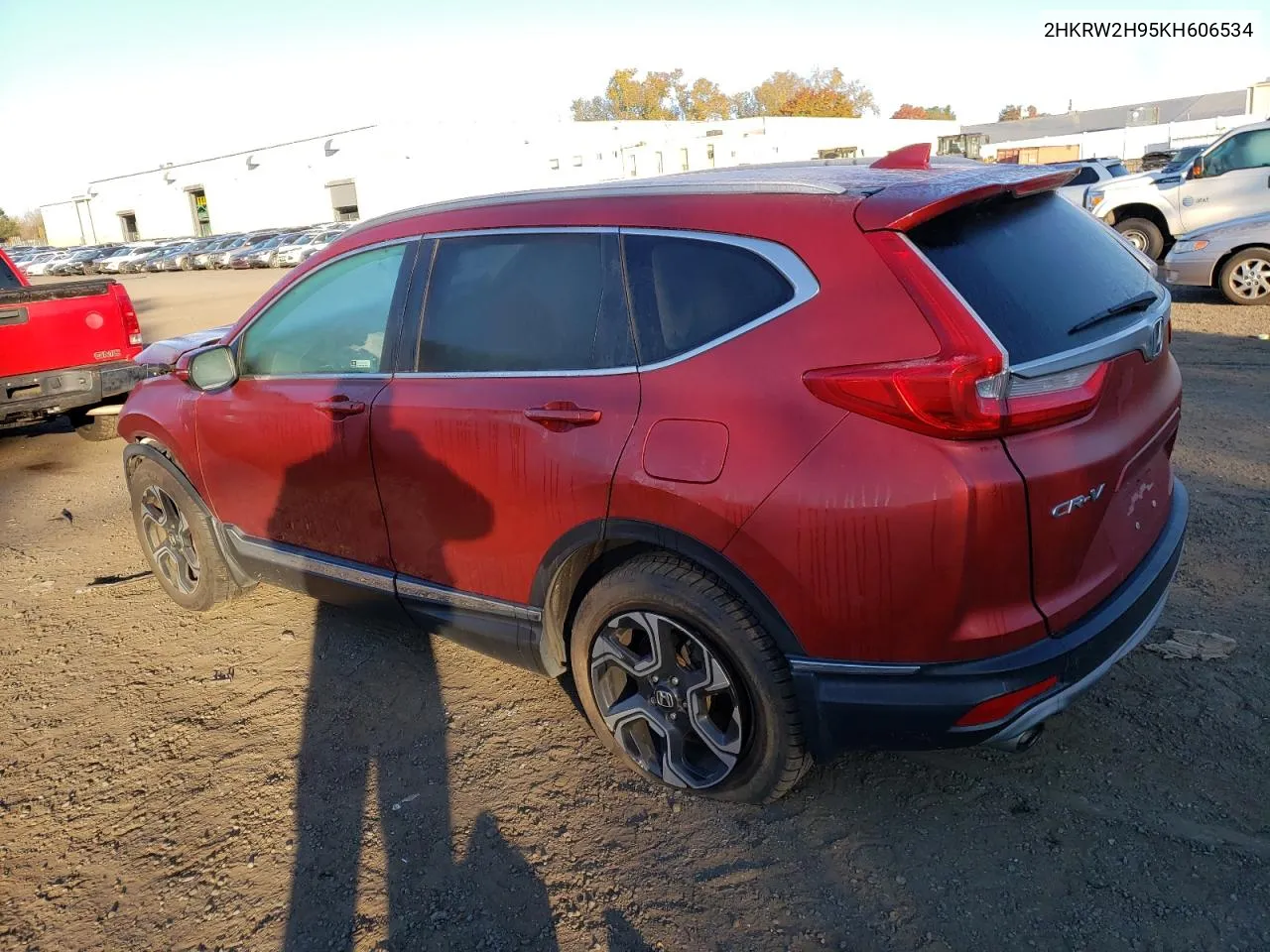 2019 Honda Cr-V Touring VIN: 2HKRW2H95KH606534 Lot: 76581034