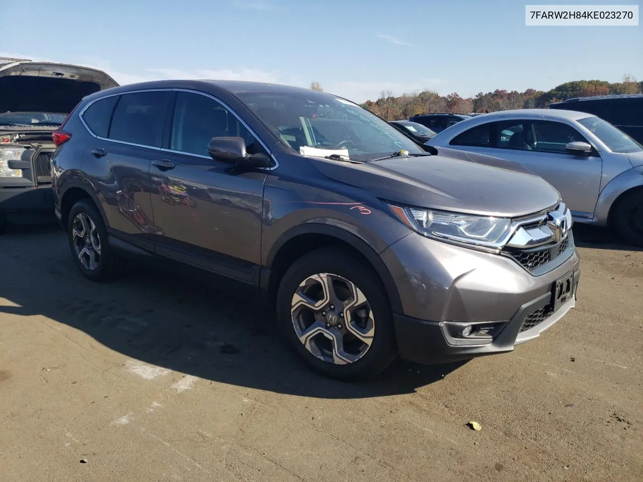 2019 Honda Cr-V Exl VIN: 7FARW2H84KE023270 Lot: 76666834