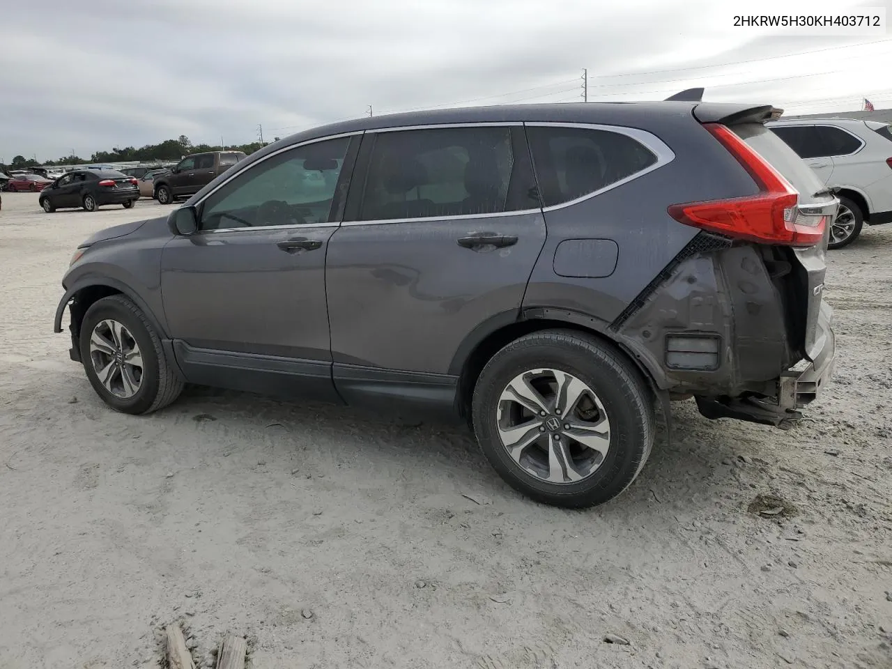 2019 Honda Cr-V Lx VIN: 2HKRW5H30KH403712 Lot: 76699584