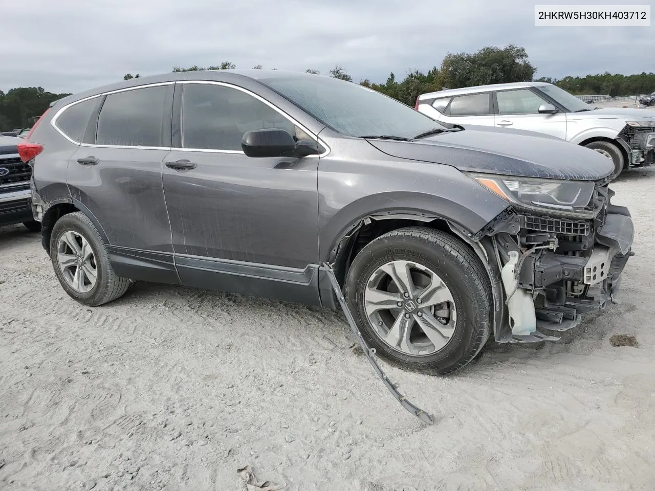 2019 Honda Cr-V Lx VIN: 2HKRW5H30KH403712 Lot: 76699584