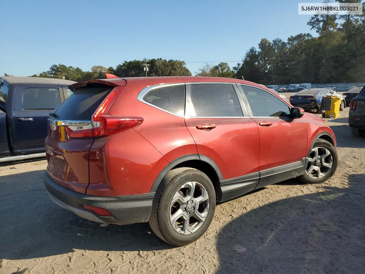 2019 Honda Cr-V Exl VIN: 5J6RW1H88KL003021 Lot: 76739914