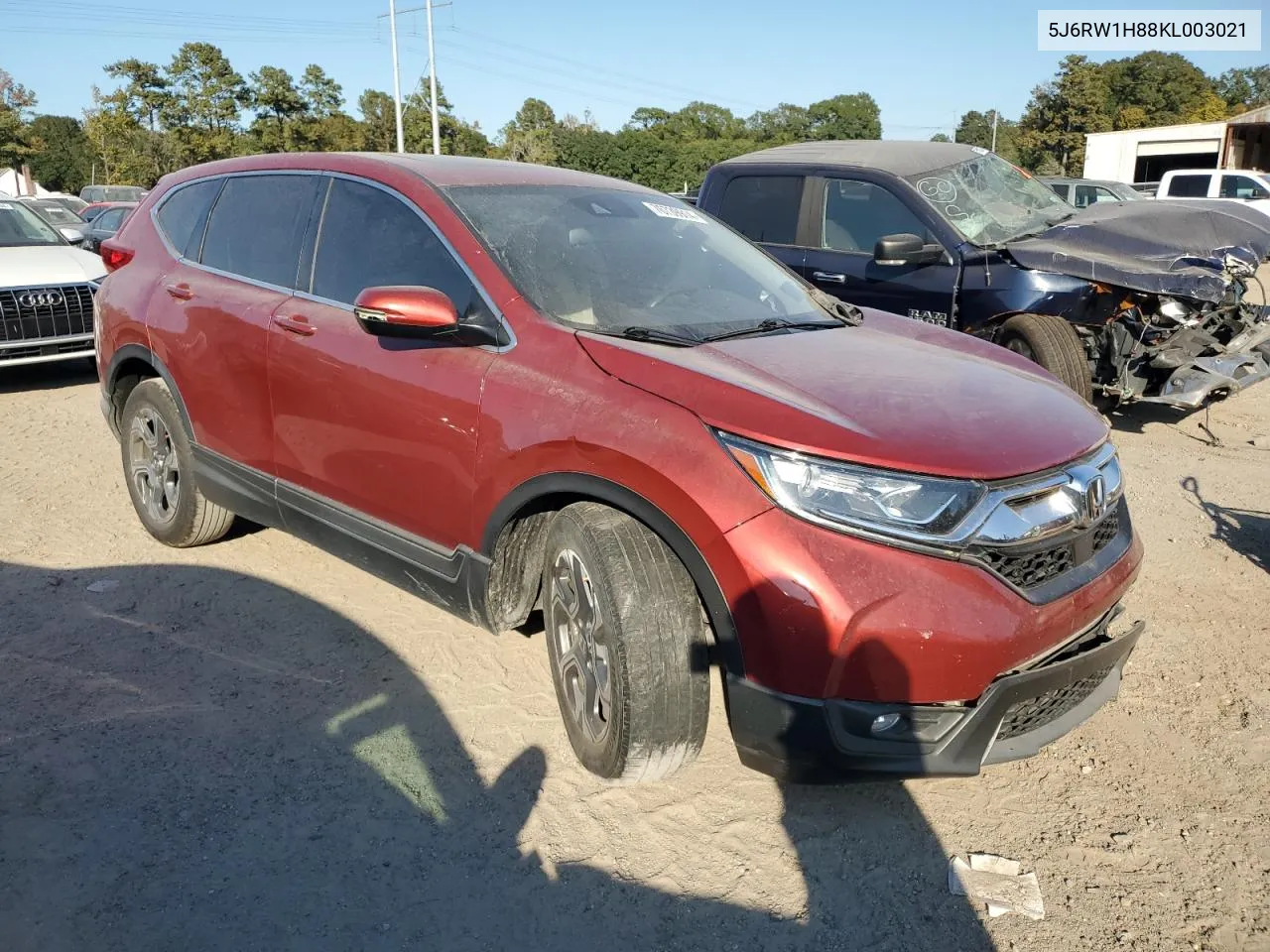 2019 Honda Cr-V Exl VIN: 5J6RW1H88KL003021 Lot: 76739914