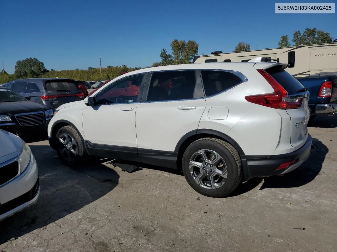 2019 Honda Cr-V Exl VIN: 5J6RW2H83KA002425 Lot: 76908404