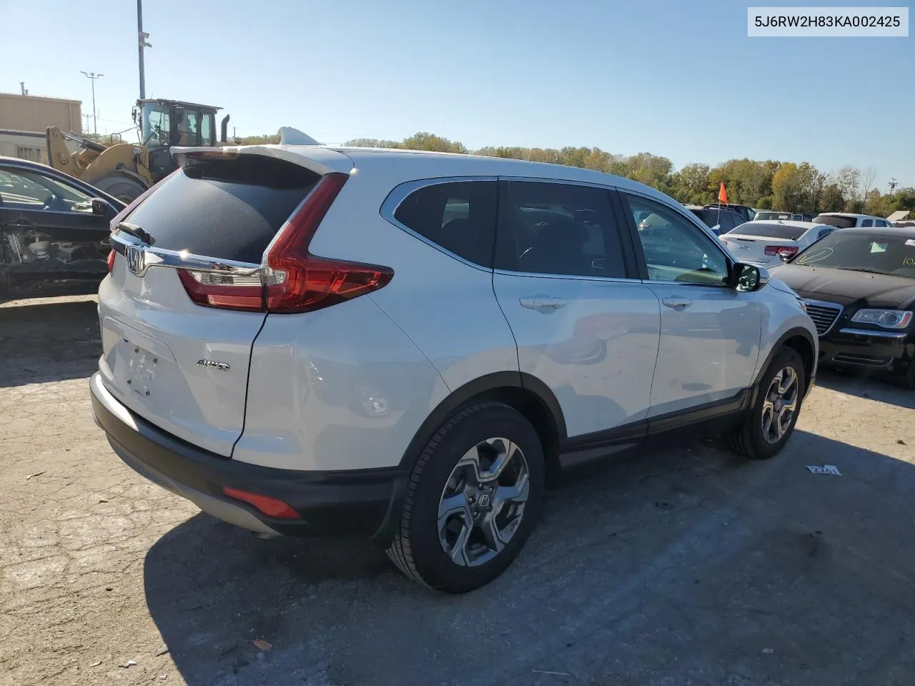 2019 Honda Cr-V Exl VIN: 5J6RW2H83KA002425 Lot: 76908404