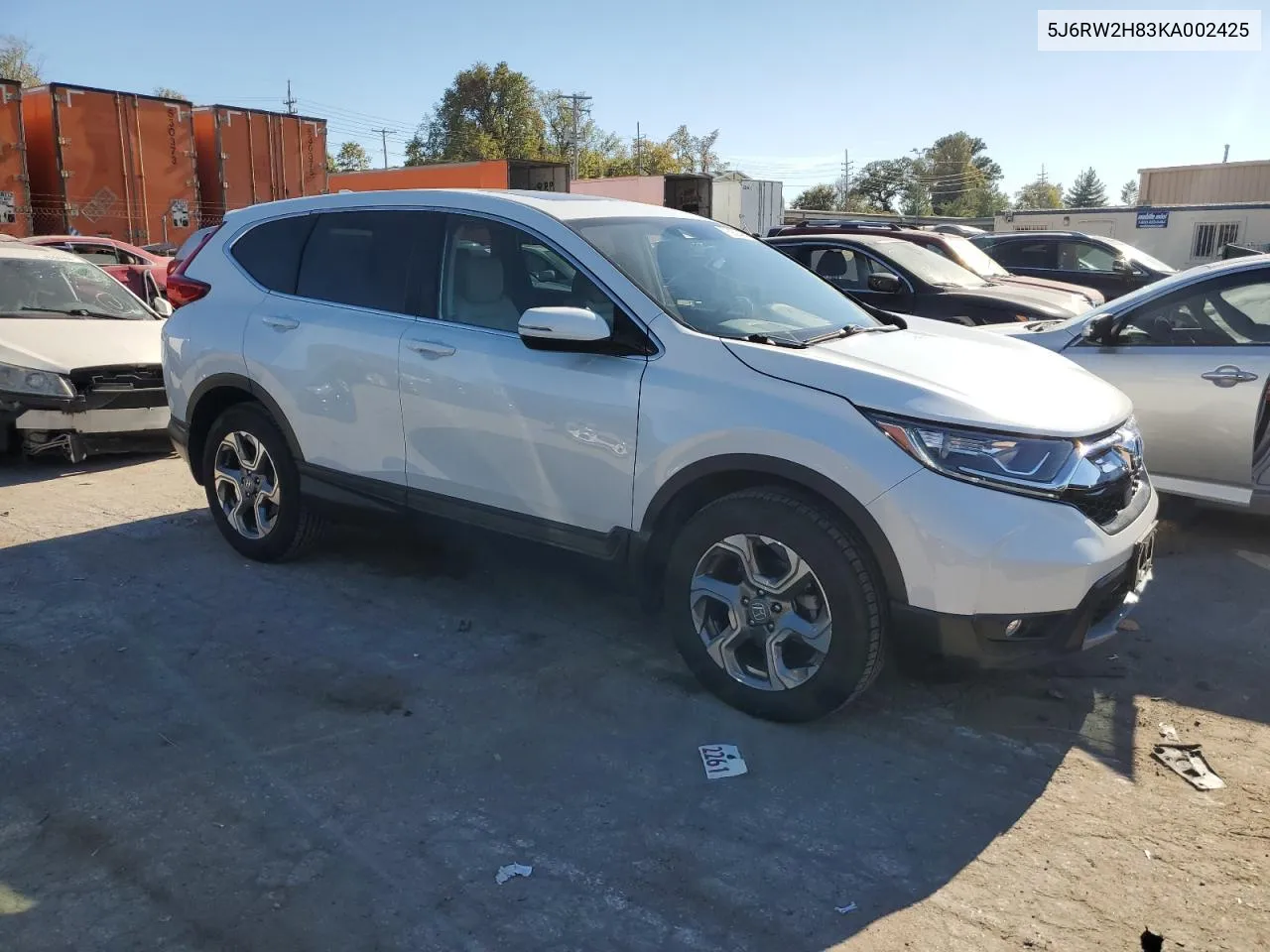 2019 Honda Cr-V Exl VIN: 5J6RW2H83KA002425 Lot: 76908404