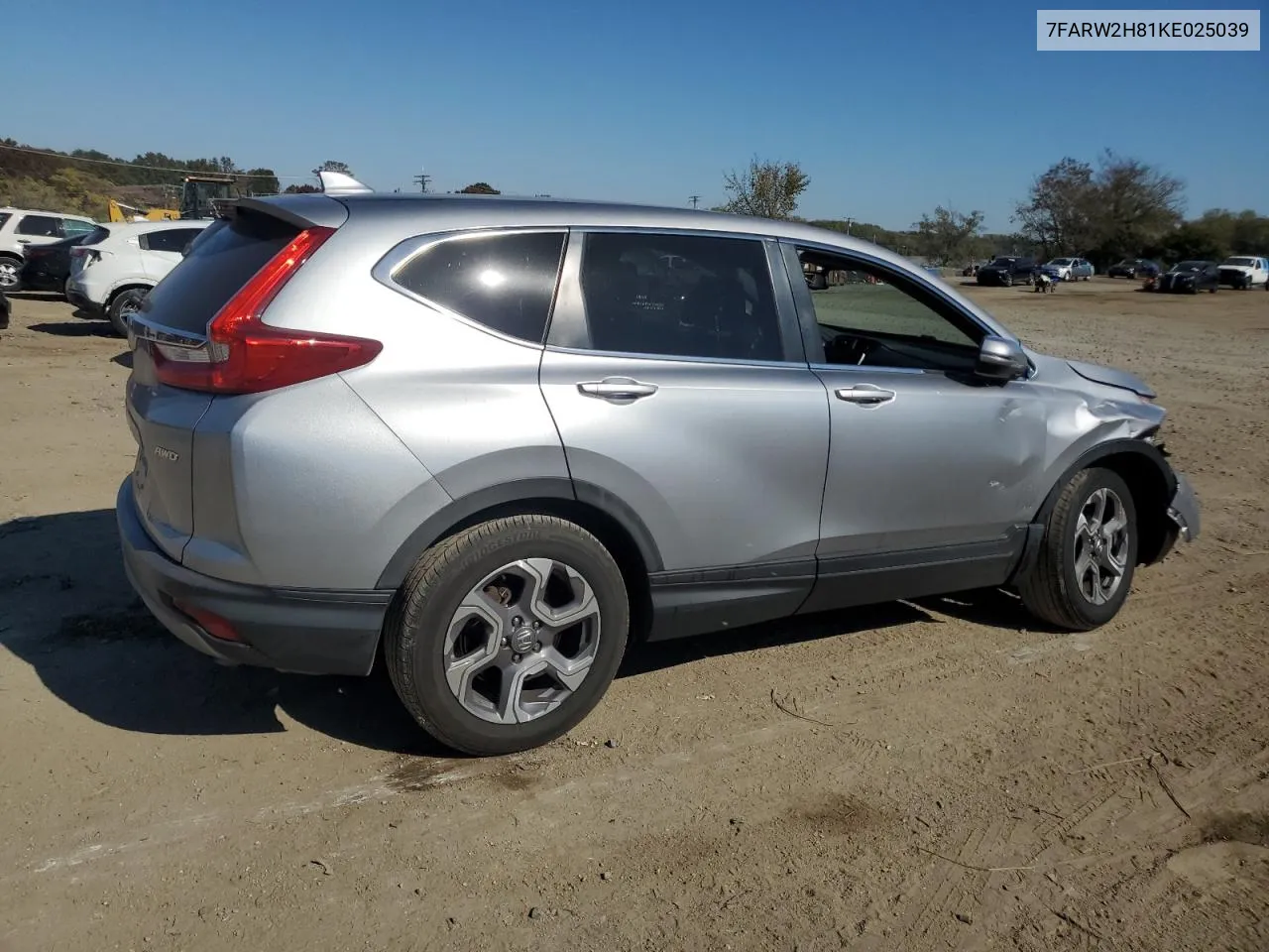 2019 Honda Cr-V Exl VIN: 7FARW2H81KE025039 Lot: 76912154