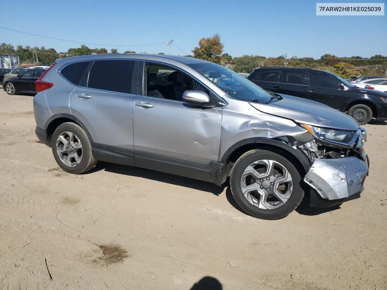 2019 Honda Cr-V Exl VIN: 7FARW2H81KE025039 Lot: 76912154