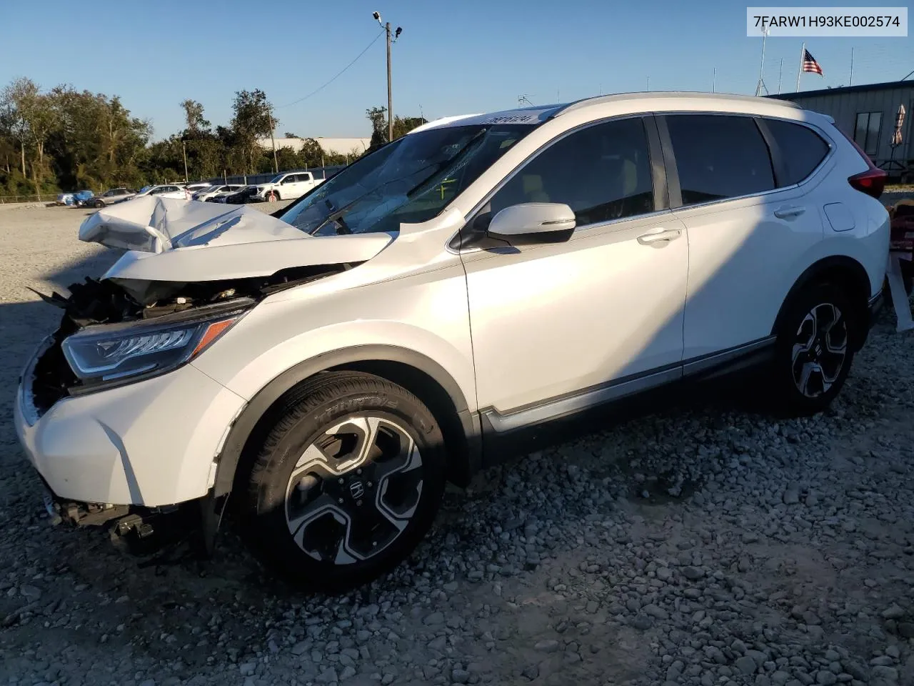 2019 Honda Cr-V Touring VIN: 7FARW1H93KE002574 Lot: 76916124