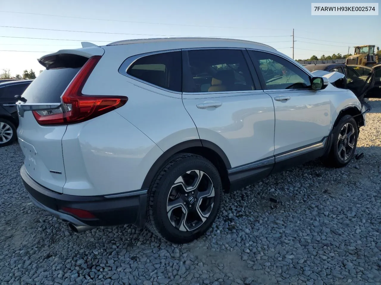 2019 Honda Cr-V Touring VIN: 7FARW1H93KE002574 Lot: 76916124