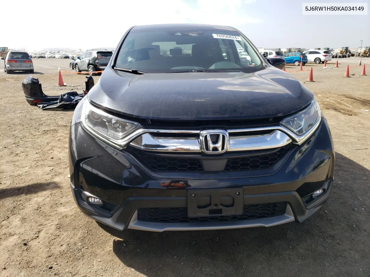 2019 Honda Cr-V Ex VIN: 5J6RW1H50KA034149 Lot: 76956824