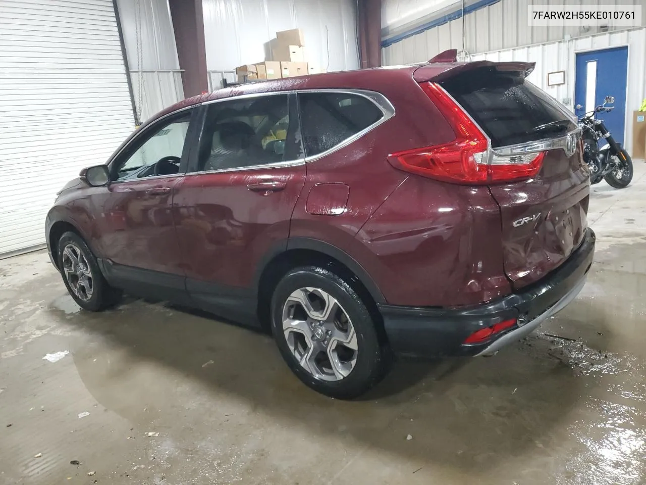 2019 Honda Cr-V Ex VIN: 7FARW2H55KE010761 Lot: 77001984