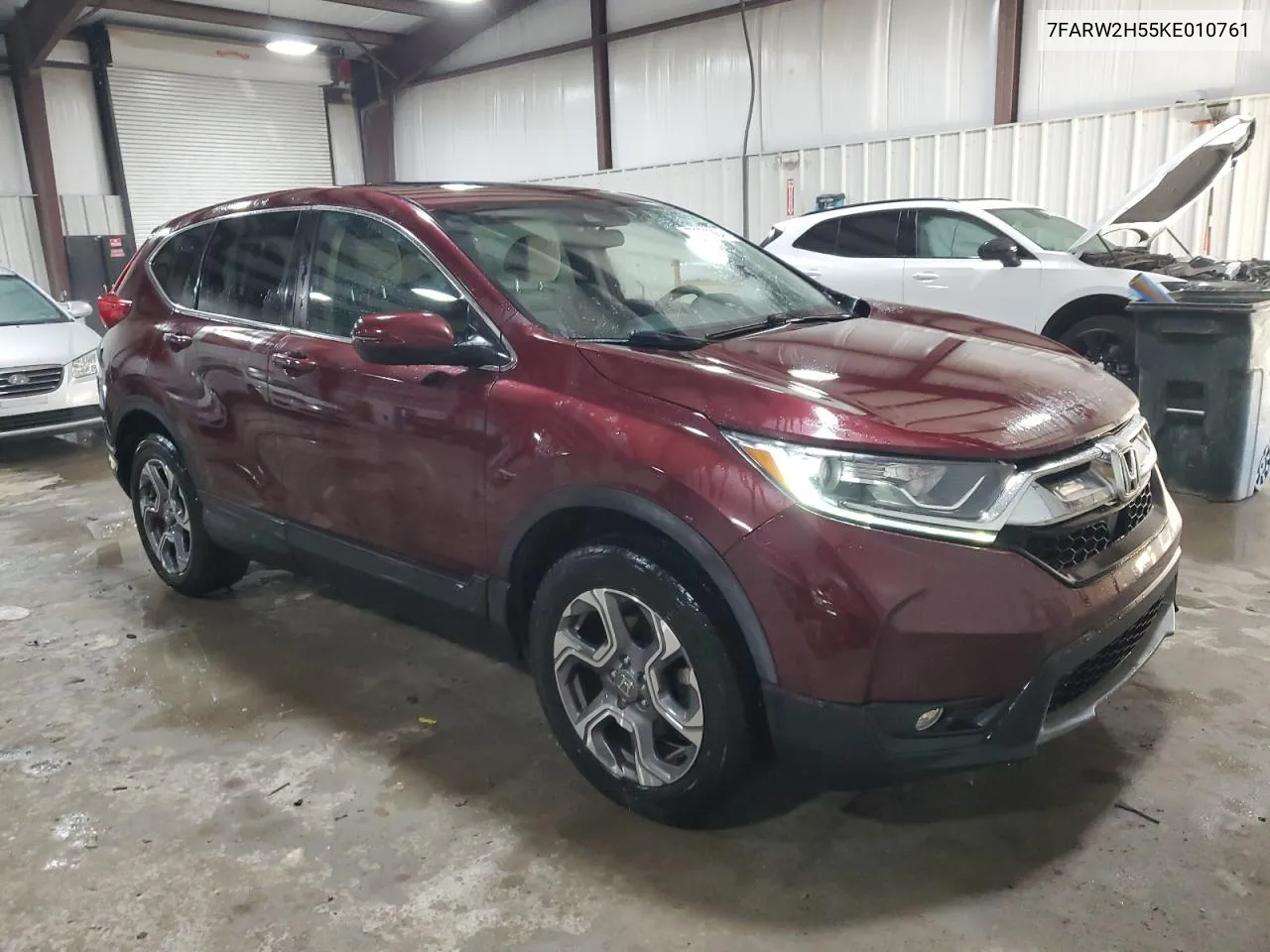 2019 Honda Cr-V Ex VIN: 7FARW2H55KE010761 Lot: 77001984