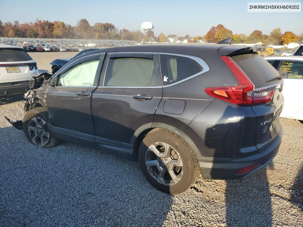 2019 Honda Cr-V Ex VIN: 2HKRW2H5XKH609202 Lot: 77089734